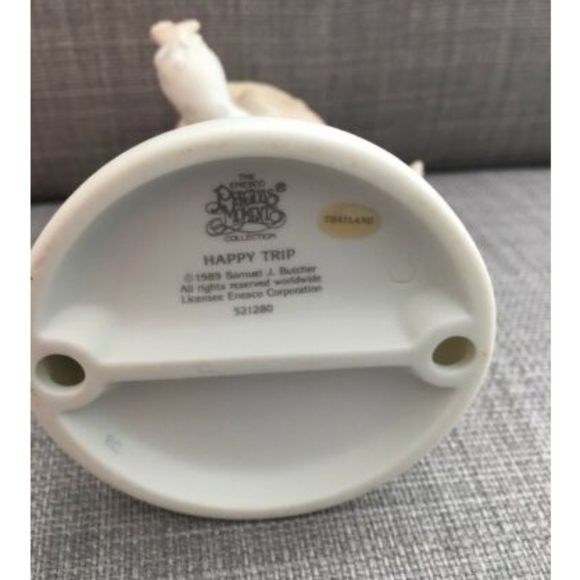 Precious Moments Happy Trip 1989 Roller Skates - Picture 2 of 2